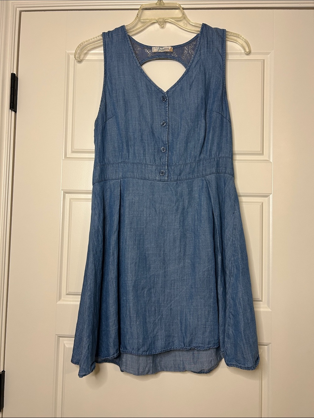 Freebird Denim Blue Kids Dress
